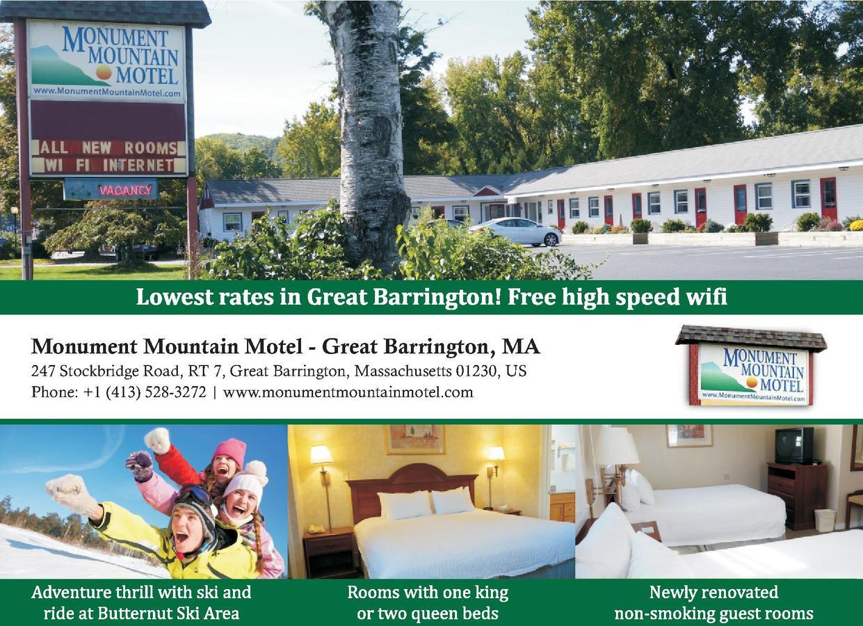 Monument Mountain Motel Great Barrington Extérieur photo